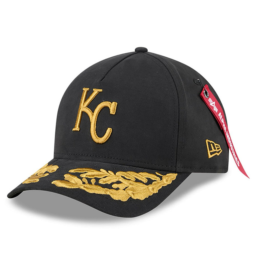 Kansas City Royals New Era x Alpha Industries A-Frame 9FORTY Adjustable Hat - MLB Hats
