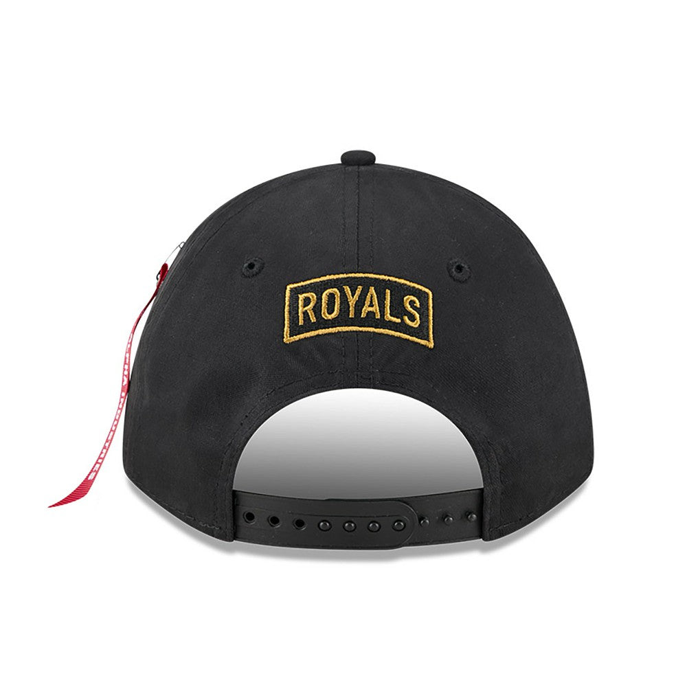 Kansas City Royals New Era x Alpha Industries A-Frame 9FORTY Adjustable Hat - MLB Hats