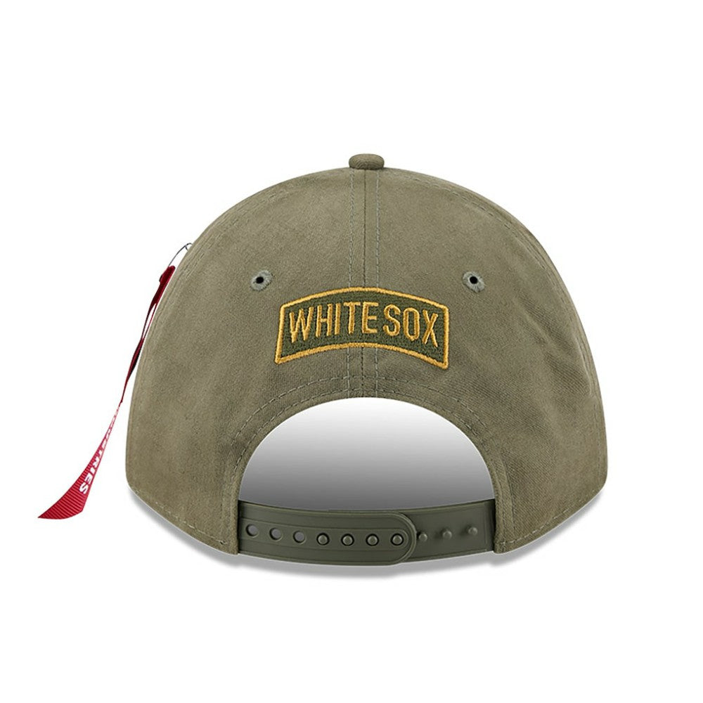Chicago White Sox New Era x Alpha Industries A-Frame 9FORTY Adjustable Hat - MLB Hats