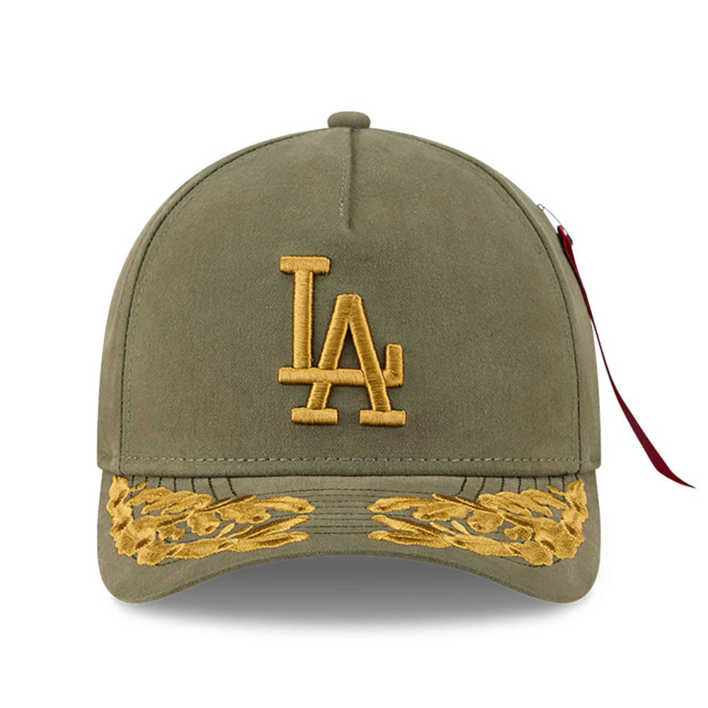 Los Angeles Dodgers New Era x Alpha Industries A-Frame 9FORTY Adjustable Hat - MLB Hats
