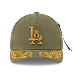 Los Angeles Dodgers New Era x Alpha Industries A-Frame 9FORTY Adjustable Hat - MLB Hats
