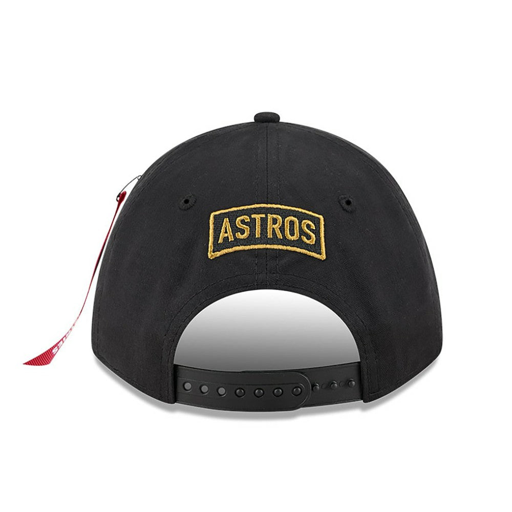 Houston Astros New Era x Alpha Industries A-Frame 9FORTY Adjustable Hat - MLB Hats