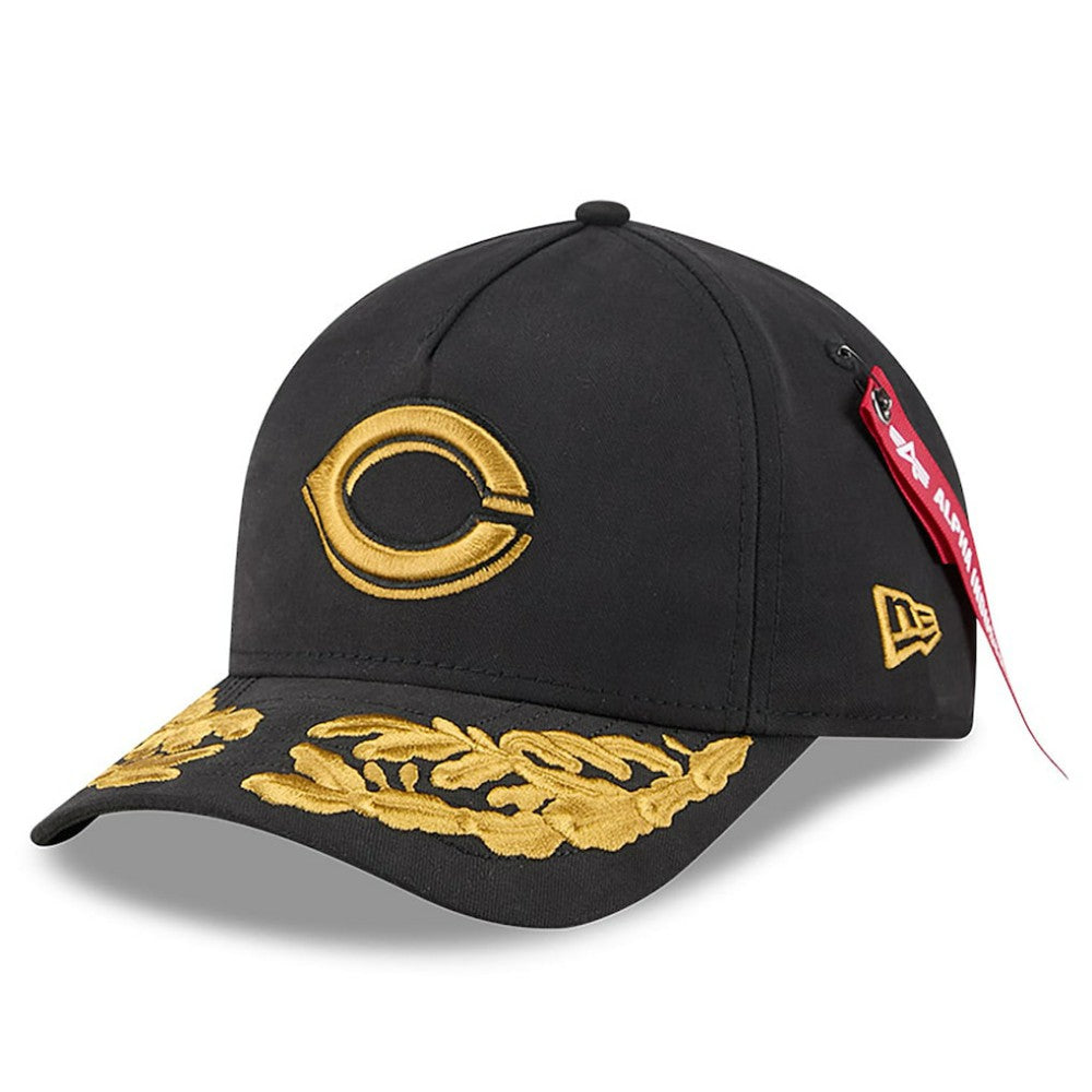 Cincinnati Reds New Era x Alpha Industries A-Frame 9FORTY Adjustable Hat - MLB Hats