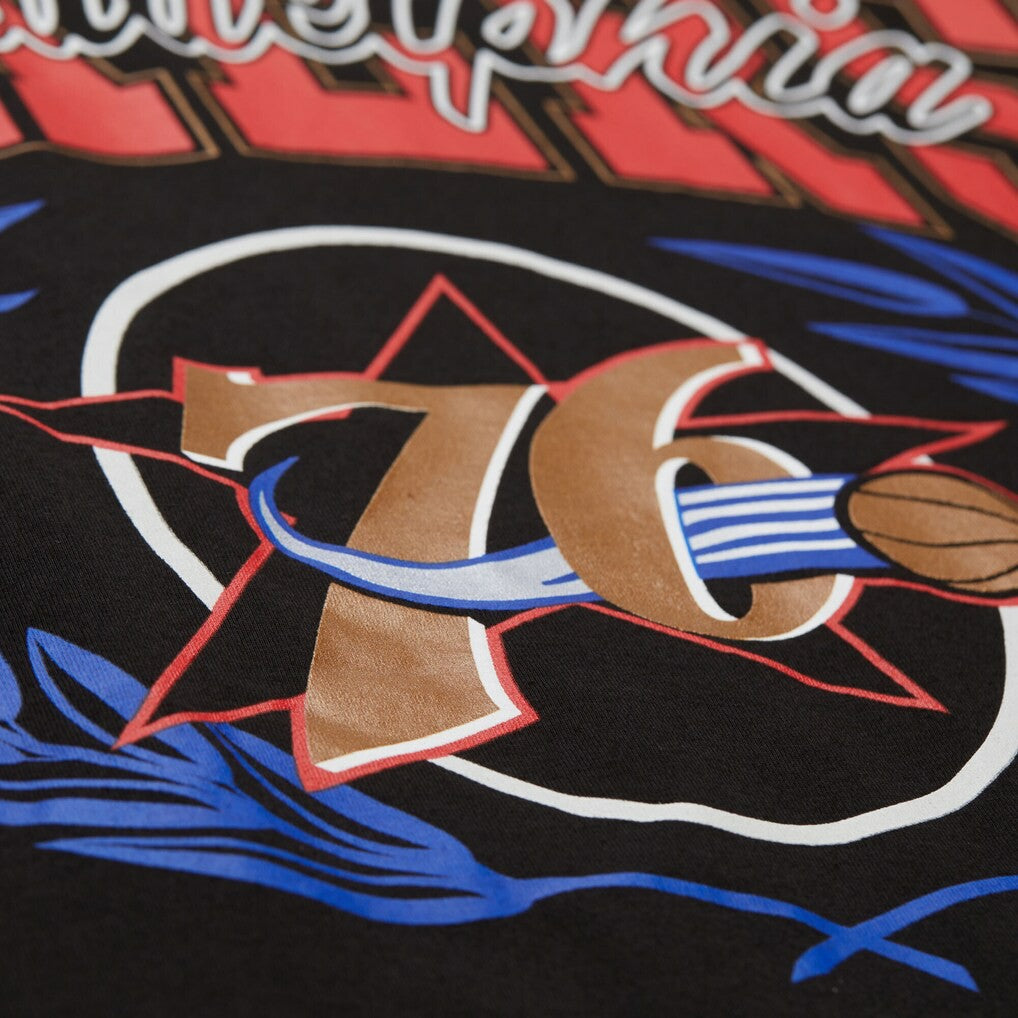 Black Philadelphia 76ers NBA x Michelob Ultra Rewind II T-Shirt | NBA