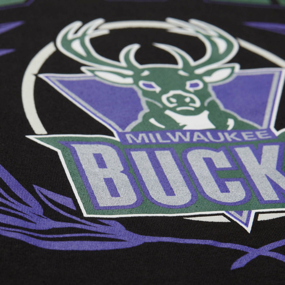 Black Milwaukee Bucks NBA x Michelob Ultra Rewind II T-Shirt | NBA