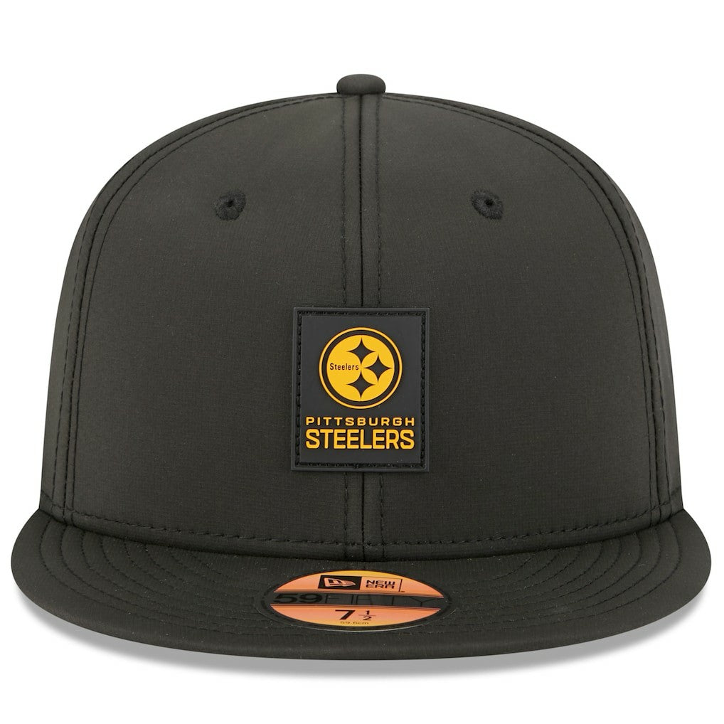 Pittsburgh Steelers 2025 Sideline 59FIFTY Fitted Hat | NFL Outlet