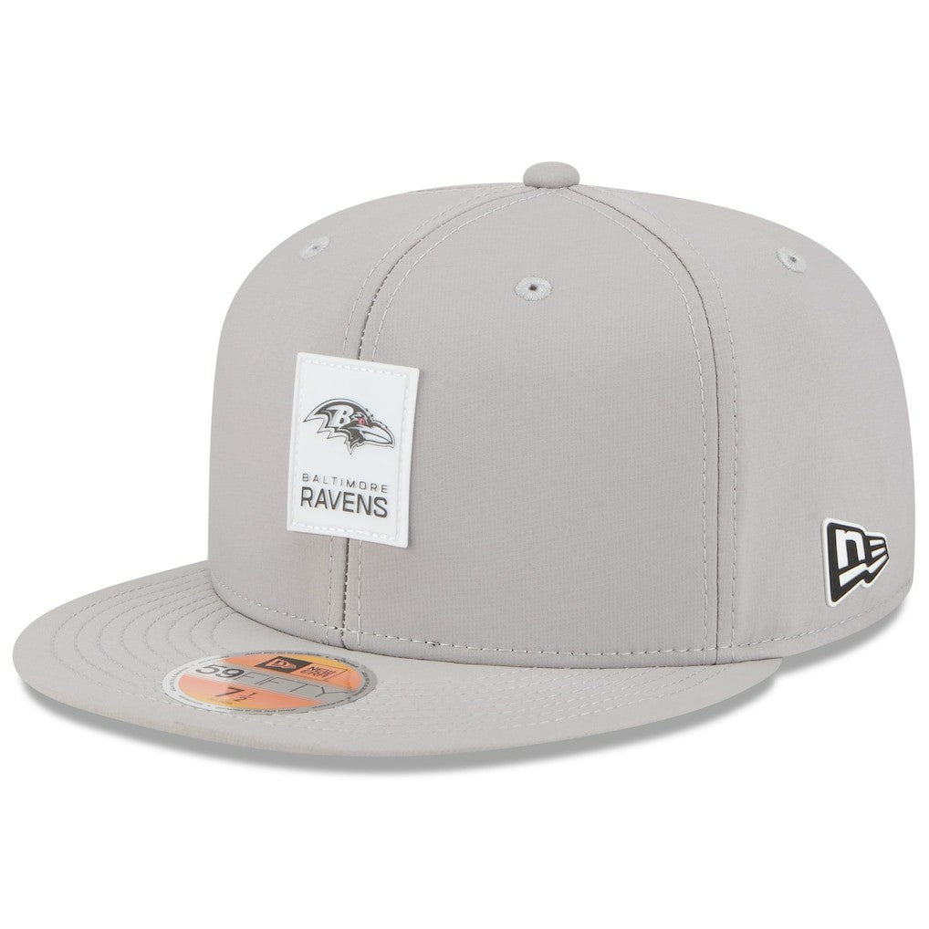 Baltimore Ravens 2025 Sideline 59FIFTY Fitted Hat | NFL Outlet