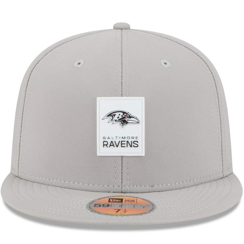 Baltimore Ravens 2025 Sideline 59FIFTY Fitted Hat | NFL Outlet