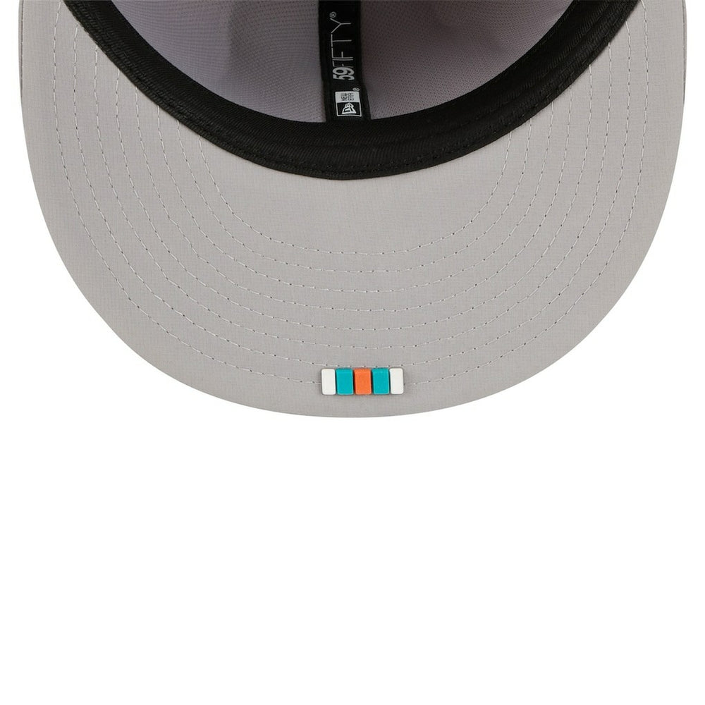Miami Dolphins 2025 Sideline 59FIFTY Fitted Hat | NFL Online