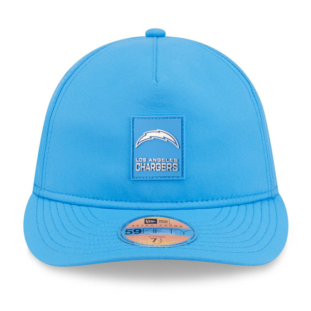 Los Angeles Chargers 2025 Sideline Retro Crown 59FIFTY Fitted Hat | NFL Sale