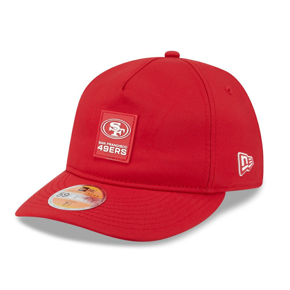 San Francisco 49ers 2025 Sideline Retro Crown 59FIFTY Fitted Hat | NFL New