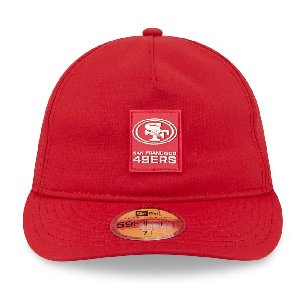 San Francisco 49ers 2025 Sideline Retro Crown 59FIFTY Fitted Hat | NFL New