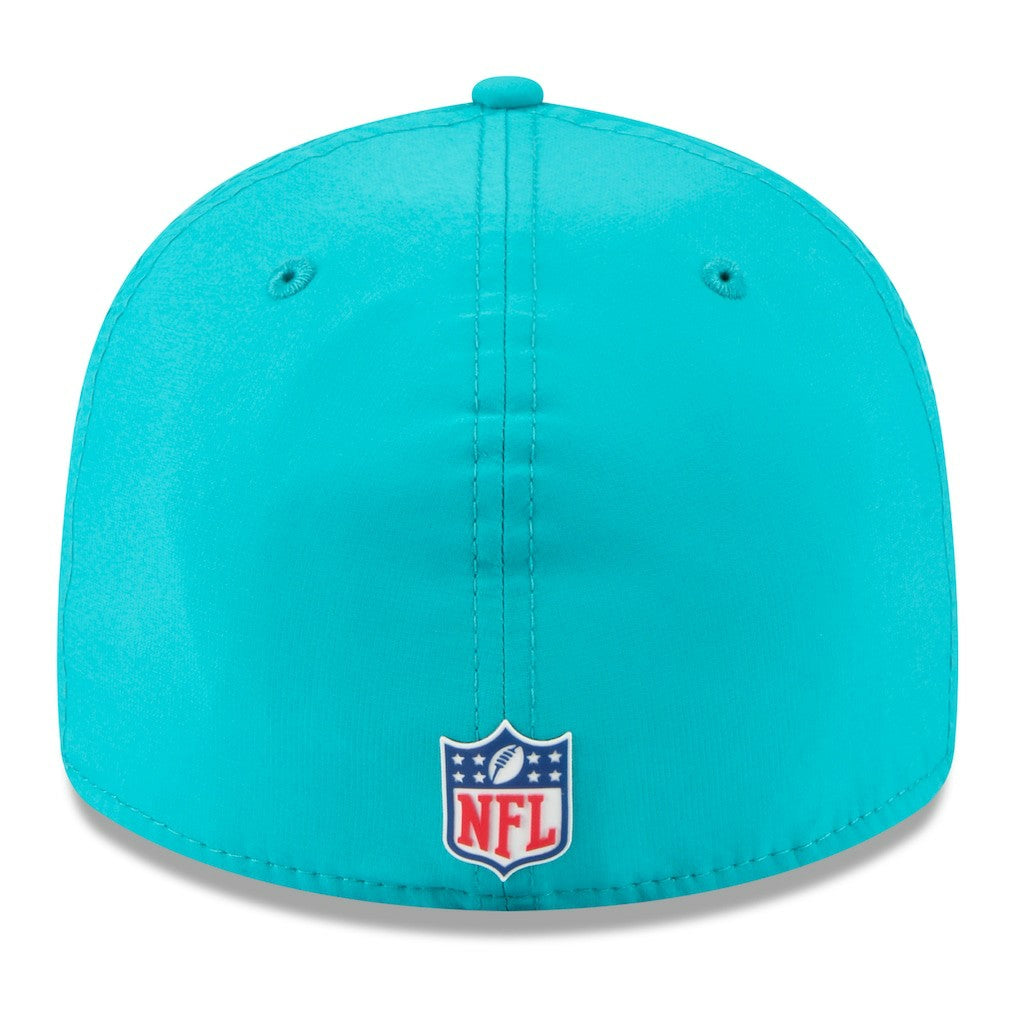 Miami Dolphins 2025 Sideline Retro Crown 59FIFTY Fitted Hat | NFL Hot