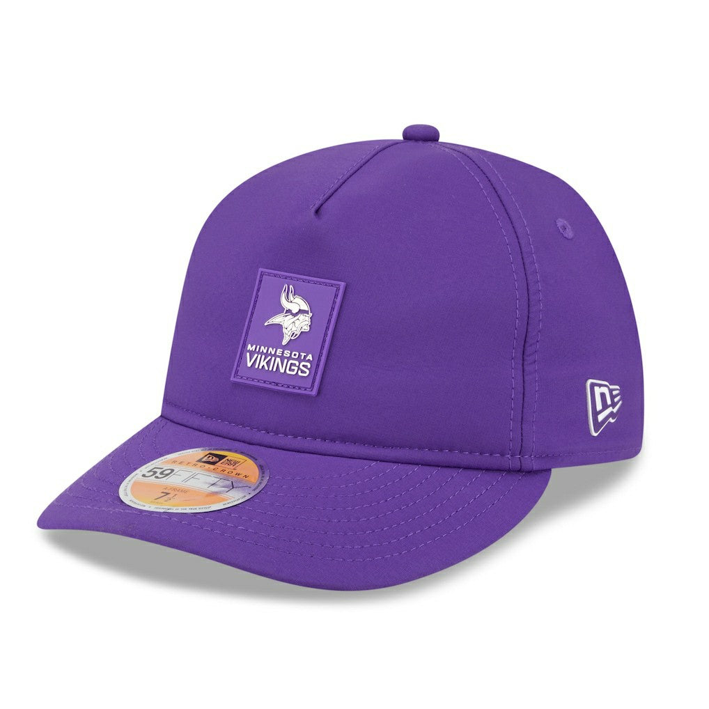 Minnesota Vikings 2025 Sideline Retro Crown 59FIFTY Fitted Hat | NFL Discount