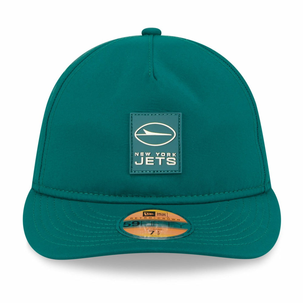 New York Jets 2025 Sideline Retro Crown 59FIFTY Fitted Hat | NFL On sale