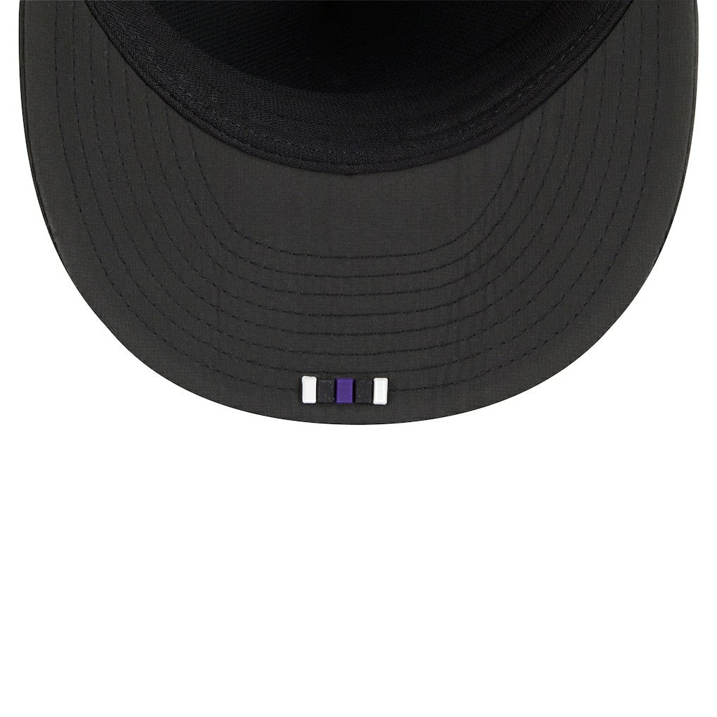 Baltimore Ravens 2025 Sideline Retro Crown 59FIFTY Fitted Hat | NFL Outlet