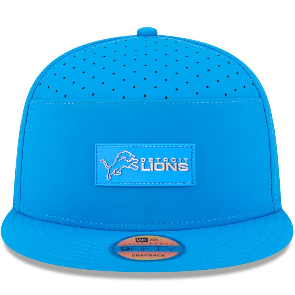 Detroit Lions 2025 Sideline Split Panel 9FIFTY Snapback Hat | NFL New