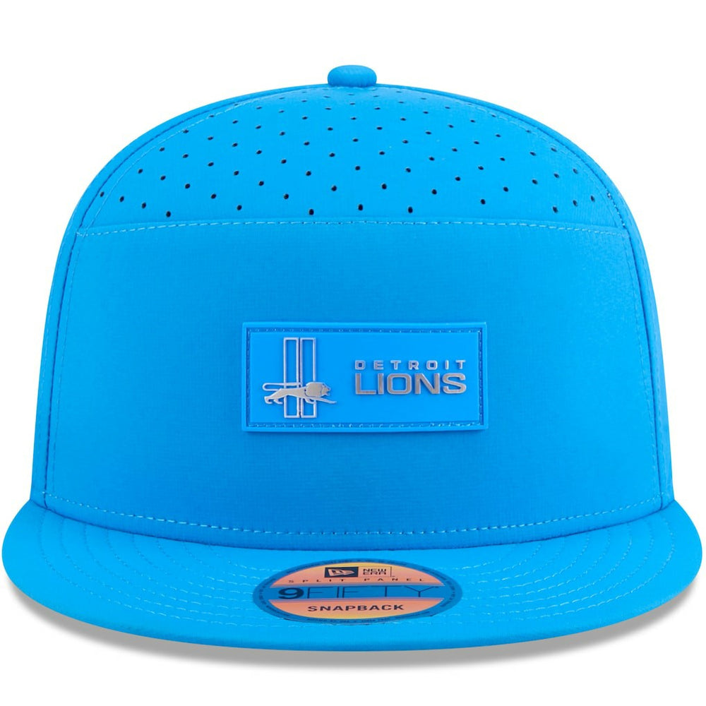 Detroit Lions 2025 Sideline Throwback Split Panel 9FIFTY Snapback Hat | NFL Sale