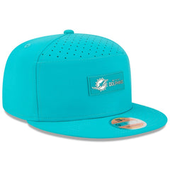 Miami Dolphins 2025 Sideline Split Panel 9FIFTY Snapback Hat | NFL On sale