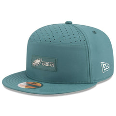 Philadelphia Eagles 2025 Sideline Split Panel 9FIFTY Snapback Hat | NFL Online