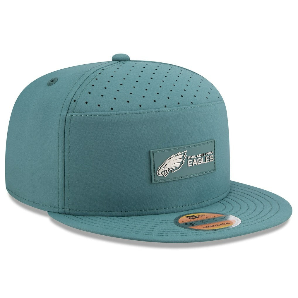 Philadelphia Eagles 2025 Sideline Split Panel 9FIFTY Snapback Hat | NFL Online