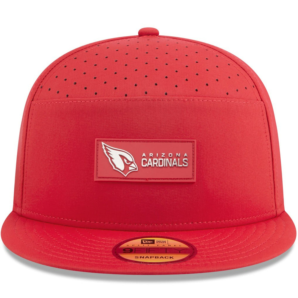 Arizona Cardinals 2025 Sideline Split Panel 9FIFTY Snapback Hat | NFL US