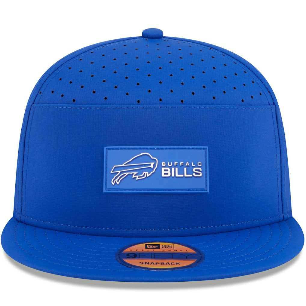 Buffalo Bills 2025 Sideline Split Panel 9FIFTY Snapback Hat | NFL Sale