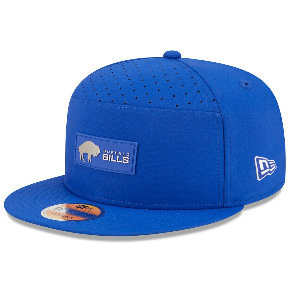 Buffalo Bills 2025 Sideline Throwback Split Panel 9FIFTY Snapback Hat | NFL US