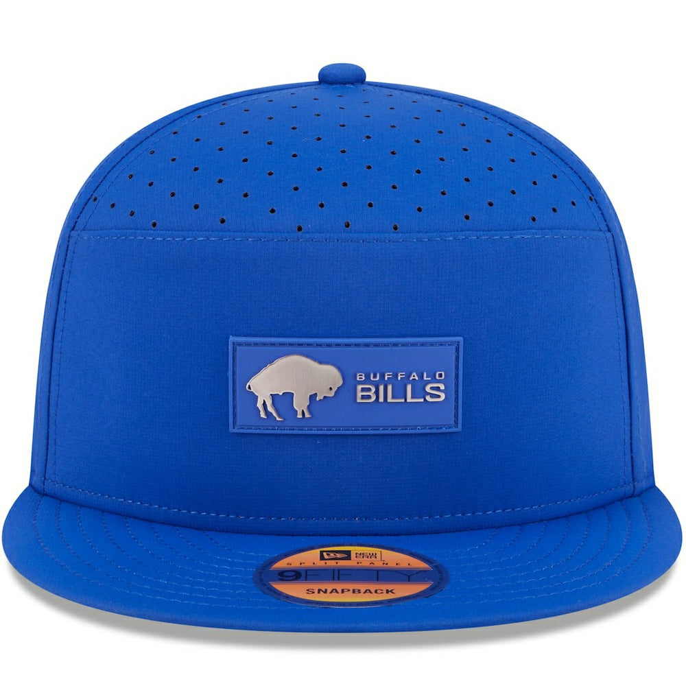 Buffalo Bills 2025 Sideline Throwback Split Panel 9FIFTY Snapback Hat | NFL US