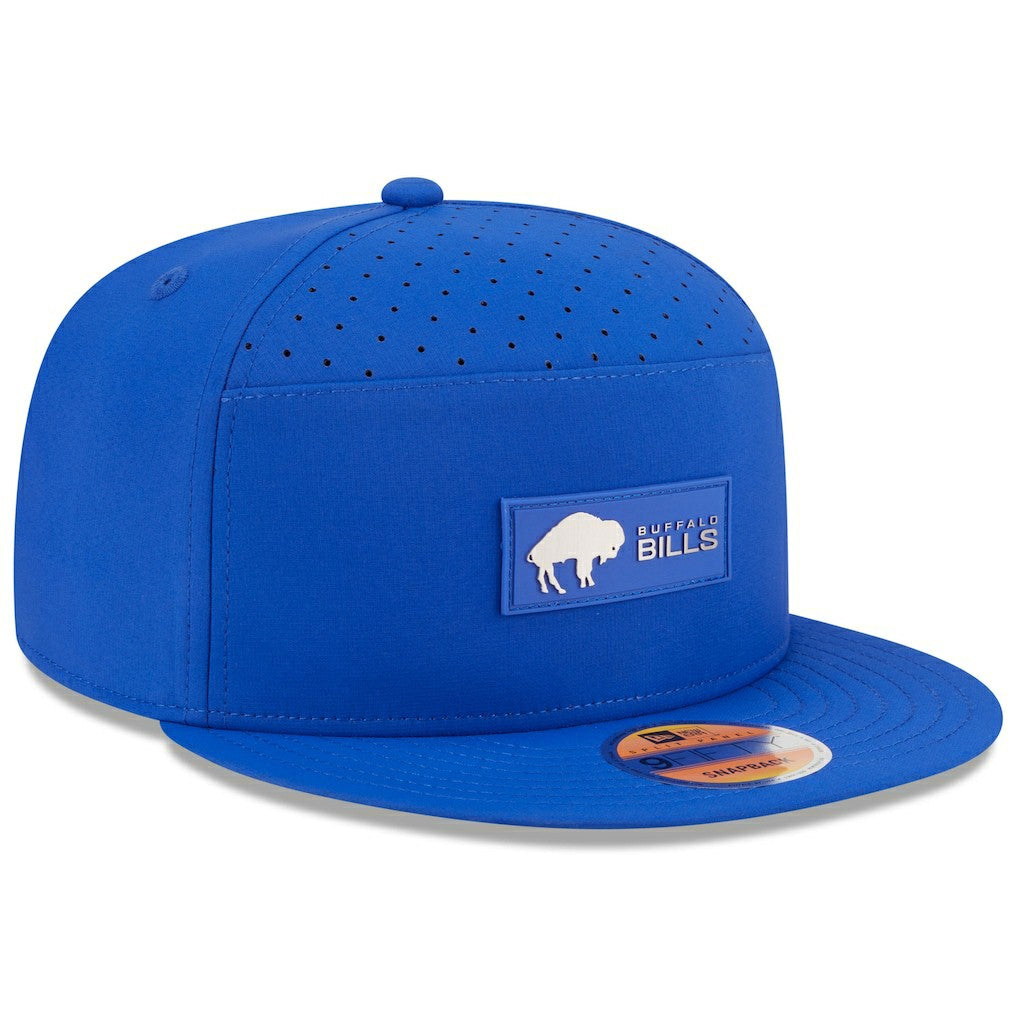 Buffalo Bills 2025 Sideline Throwback Split Panel 9FIFTY Snapback Hat | NFL US