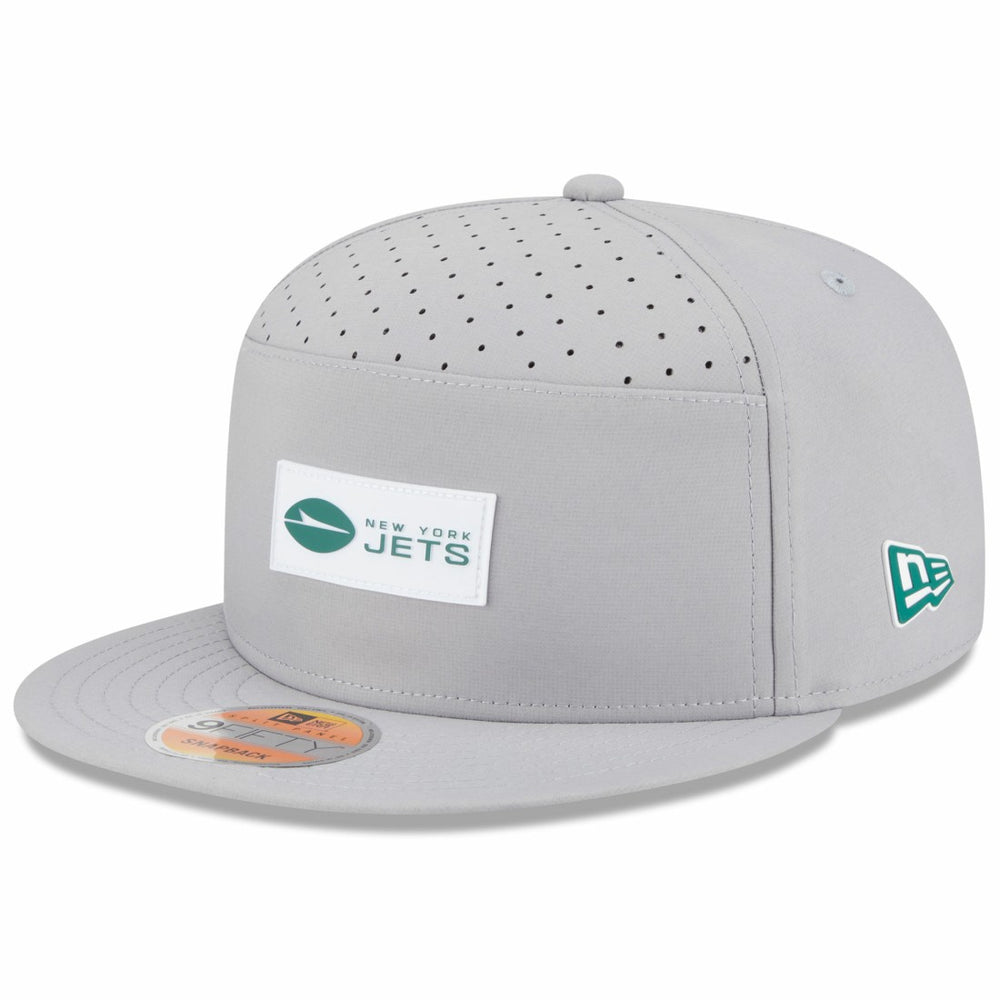 New York Jets 2025 Sideline Split Panel 9FIFTY Snapback Hat | NFL US