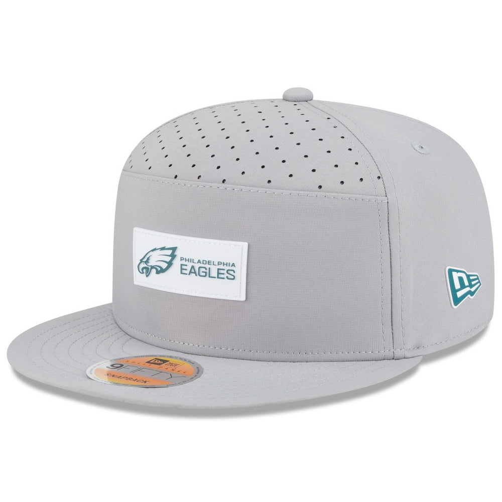 Philadelphia Eagles 2025 Sideline Split Panel 9FIFTY Snapback Hat | NFL Sale