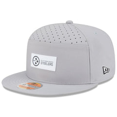 Pittsburgh Steelers 2025 Sideline Split Panel 9FIFTY Snapback Hat | NFL Discount
