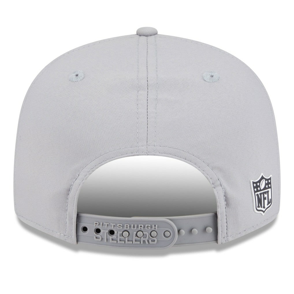Pittsburgh Steelers 2025 Sideline Split Panel 9FIFTY Snapback Hat | NFL Discount