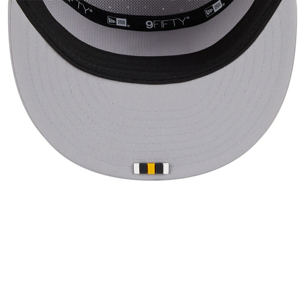 Pittsburgh Steelers 2025 Sideline Split Panel 9FIFTY Snapback Hat | NFL Discount