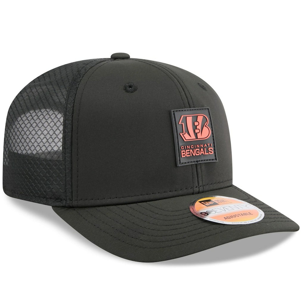 Cincinnati Bengals 2025 Sideline 9SEVENTY Trucker Adjustable Hat | NFL Outlet