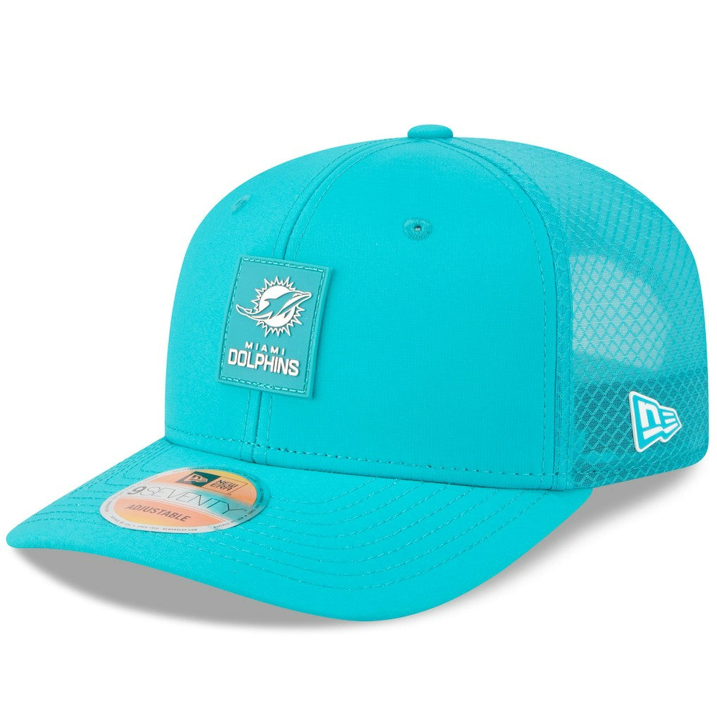 Miami Dolphins 2025 Sideline 9SEVENTY Trucker Adjustable Hat | NFL Hot