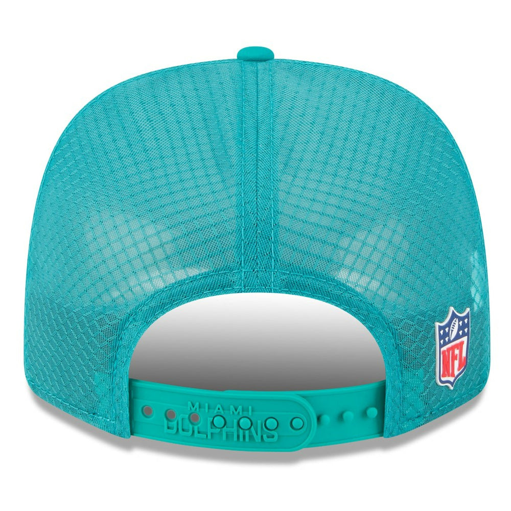 Miami Dolphins 2025 Sideline Throwback 9SEVENTY Trucker Adjustable Hat | NFL US