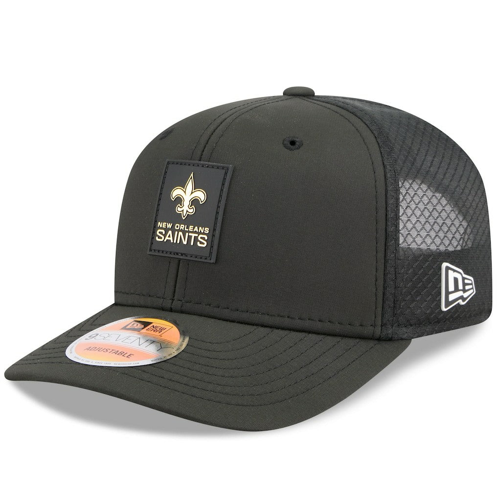 New Orleans Saints 2025 Sideline 9SEVENTY Trucker Adjustable Hat | NFL Outlet