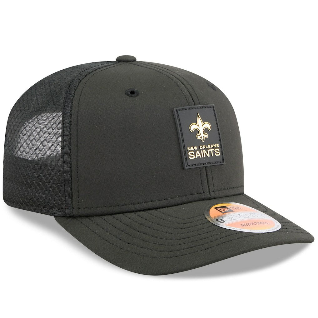 New Orleans Saints 2025 Sideline 9SEVENTY Trucker Adjustable Hat | NFL Outlet