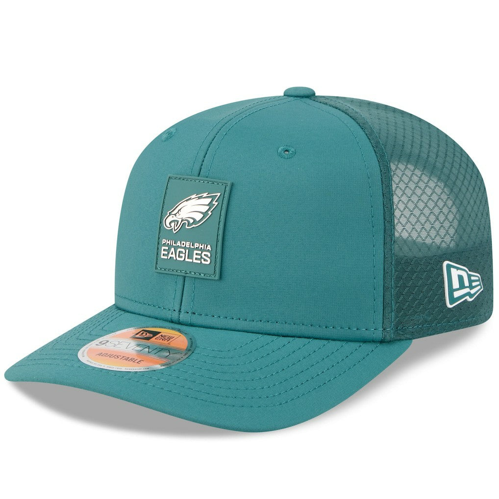 Philadelphia Eagles 2025 Sideline 9SEVENTY Trucker Adjustable Hat | NFL Near me