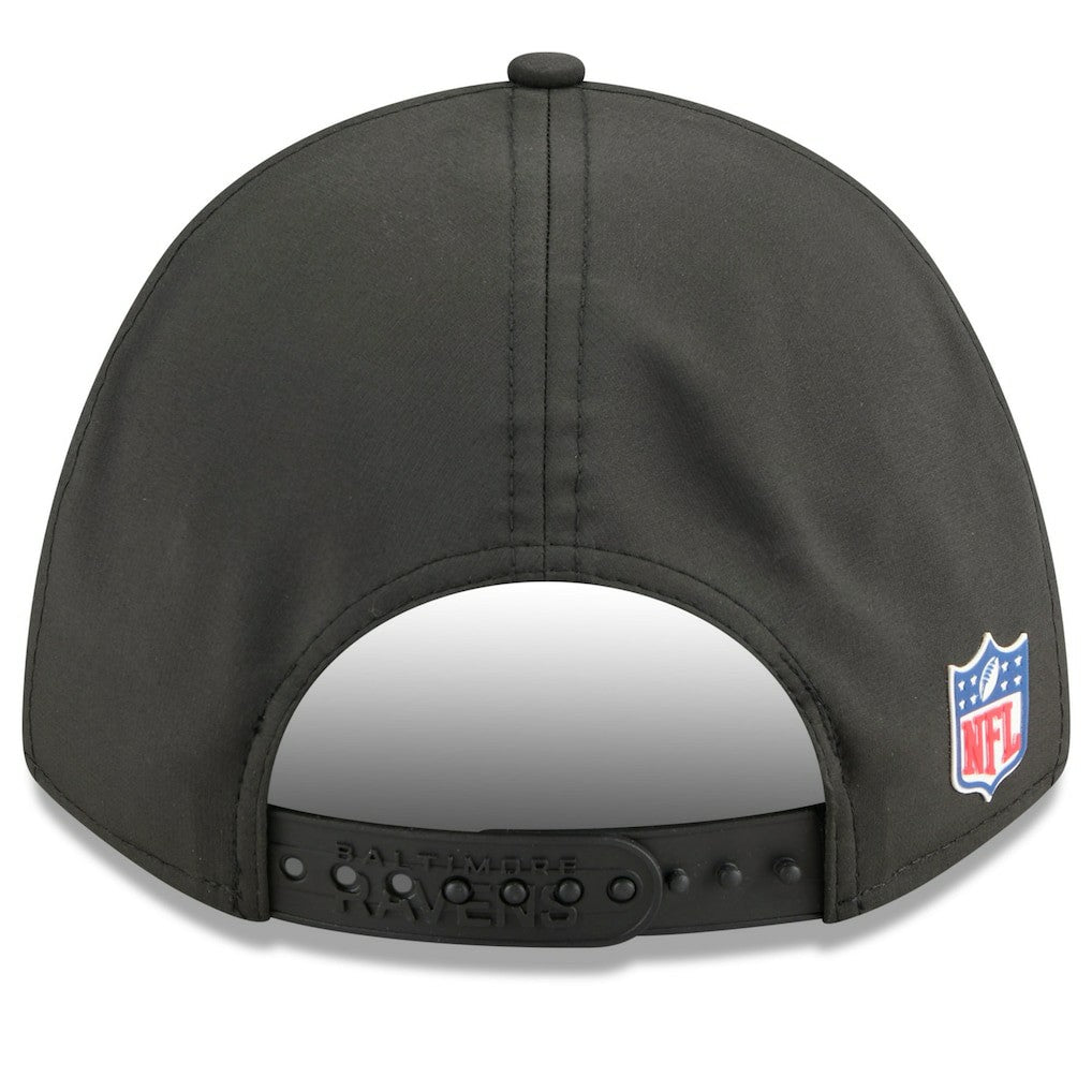 Baltimore Ravens 2025 Sideline M-Crown 9FORTY Adjustable Hat | NFL New