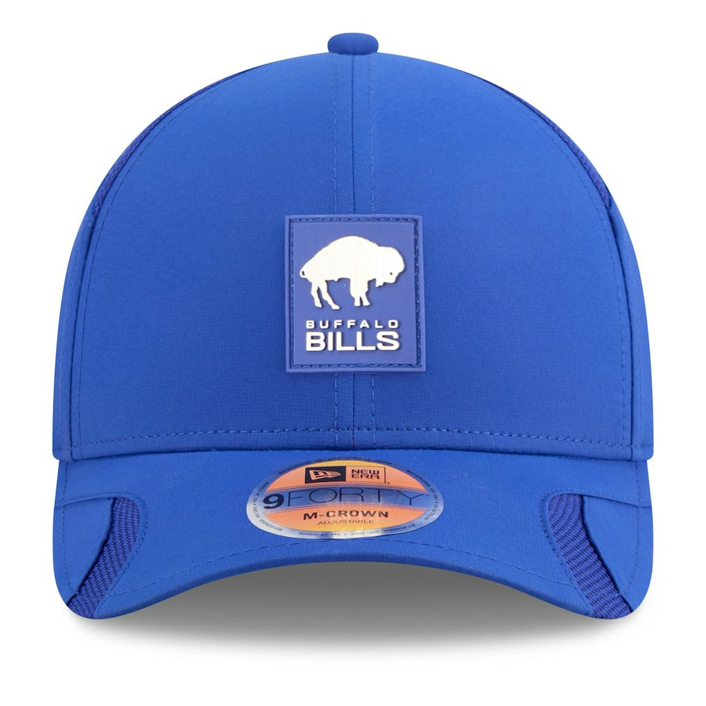 Buffalo Bills 2025 Sideline Throwback M-Crown 9FORTY Adjustable Hat | NFL Sale