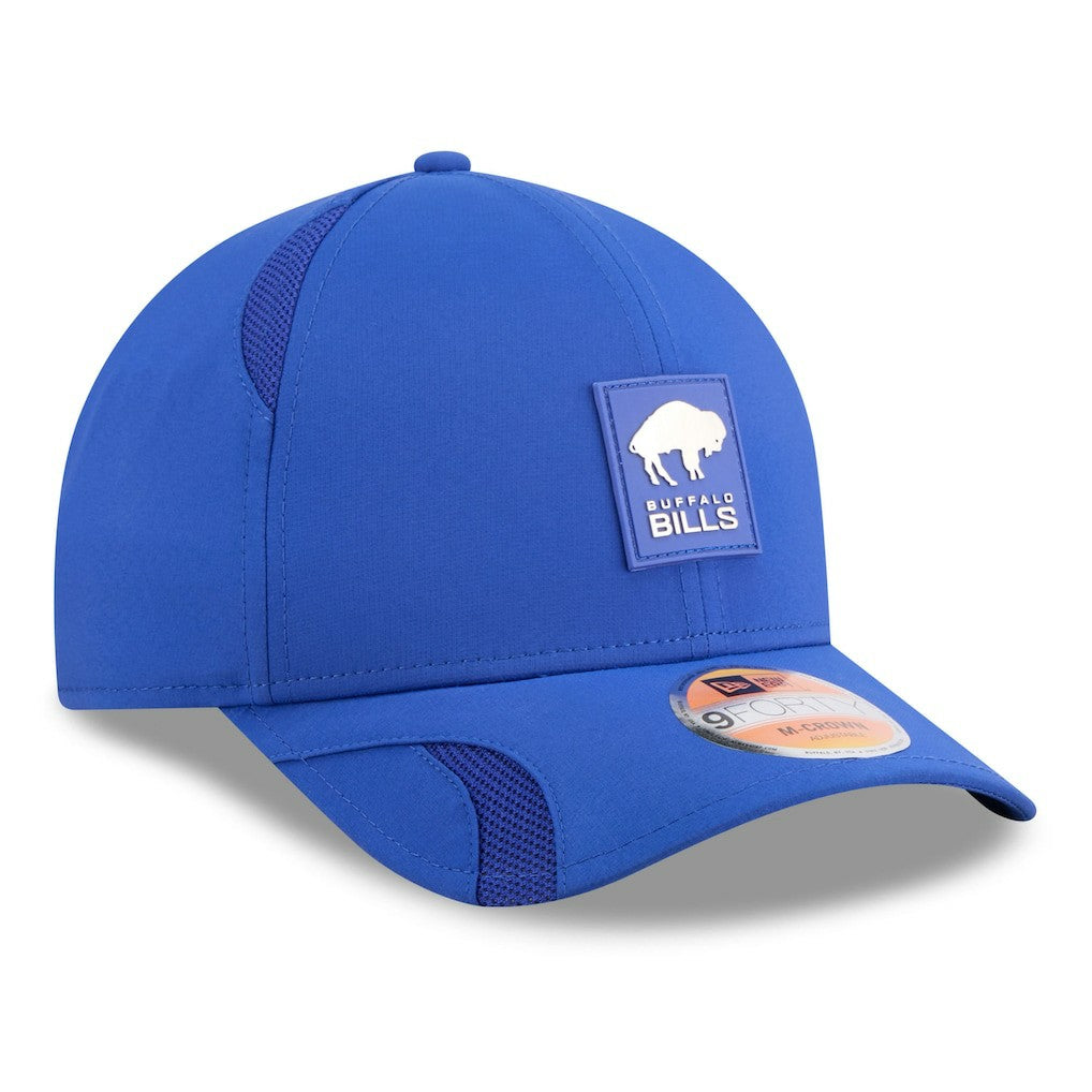 Buffalo Bills 2025 Sideline Throwback M-Crown 9FORTY Adjustable Hat | NFL Sale