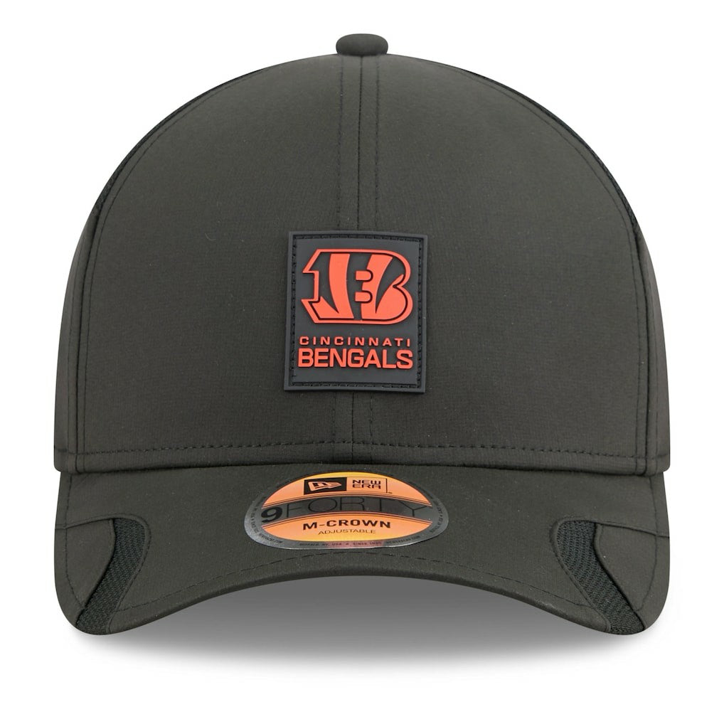 Cincinnati Bengals 2025 Sideline M-Crown 9FORTY Adjustable Hat | NFL Online