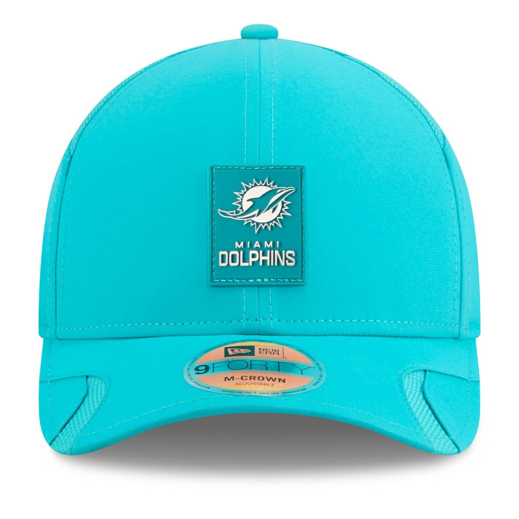 Miami Dolphins 2025 Sideline M-Crown 9FORTY Adjustable Hat | NFL US