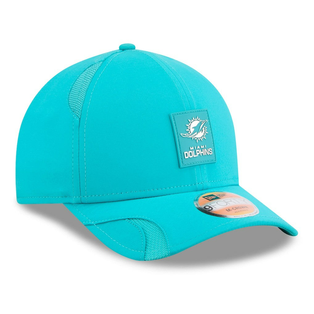Miami Dolphins 2025 Sideline M-Crown 9FORTY Adjustable Hat | NFL US