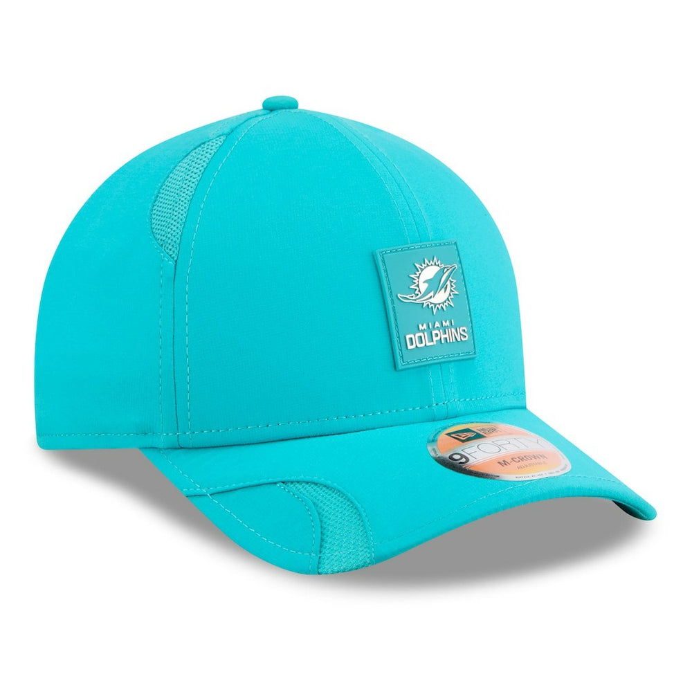 Miami Dolphins 2025 Sideline M-Crown 9FORTY Adjustable Hat | NFL US