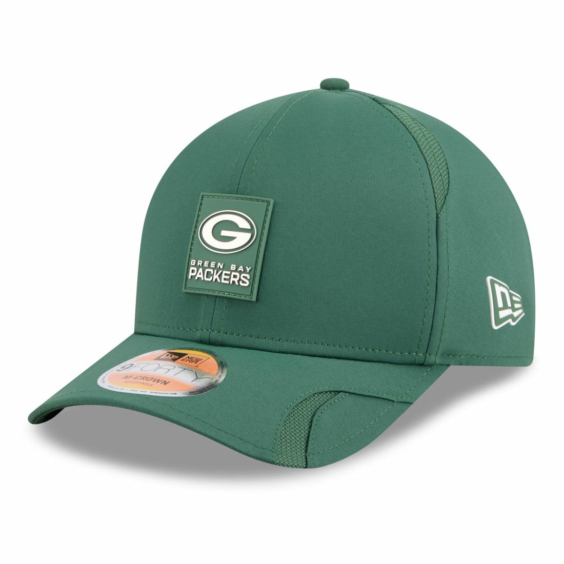 Green Bay Packers 2025 Sideline M-Crown 9FORTY Adjustable Hat | NFL Discount