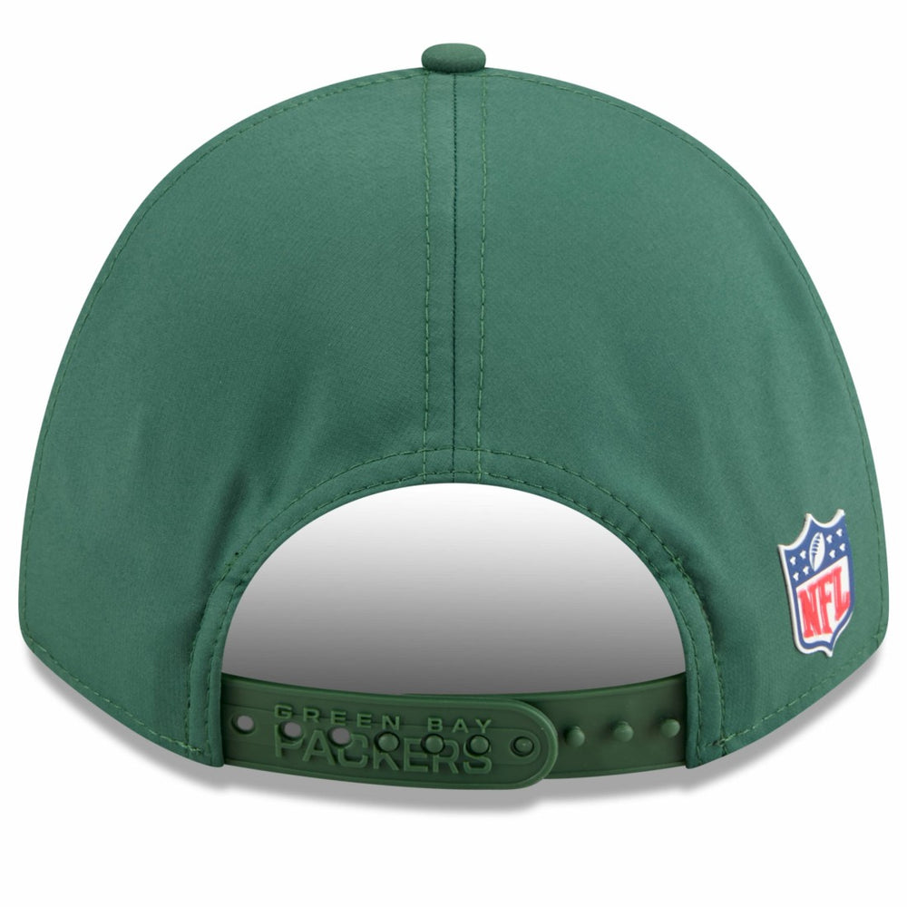 Green Bay Packers 2025 Sideline M-Crown 9FORTY Adjustable Hat | NFL Discount